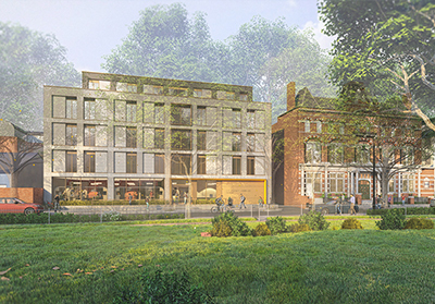 Project image for the 11-13 Spa Road development in London