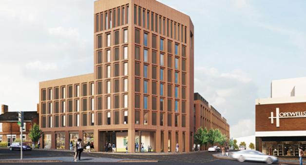 Project image for the 123 Huntingdon Street development in Nottingham