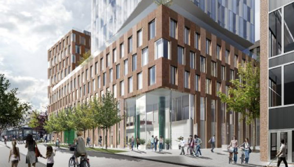 Architectural visualisation of the 26 - 34 Merrion Street development in Leeds
