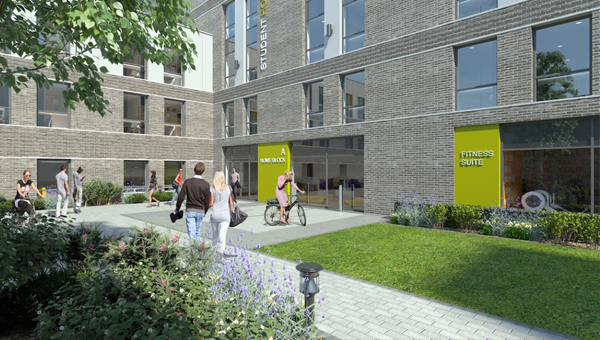Project image for the 543 Gorgie Road development in Edinburgh