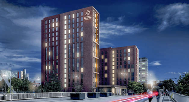 Project image for the Birley Fields, MMU Phase 2 development in Manchester