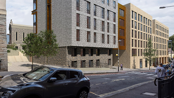 Project image for the Campbell House development in Bristol