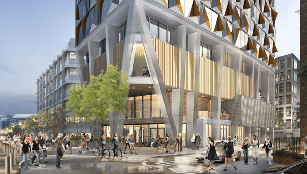 Architectural visualisation of the Capital House development in London Bridge