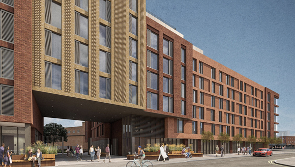 Project image for the Caroline House, Whitelock Street development in Leeds