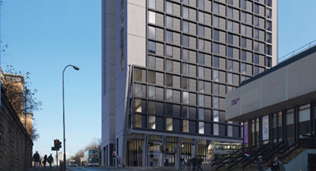 Project image for the Cathedral Street development in Glasgow