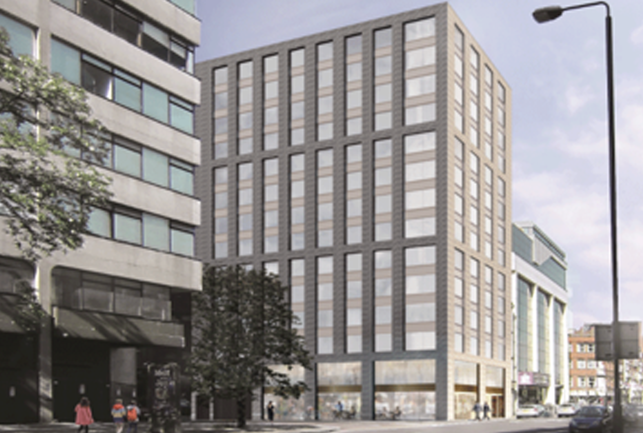 Project image for the Commercial Road development in London