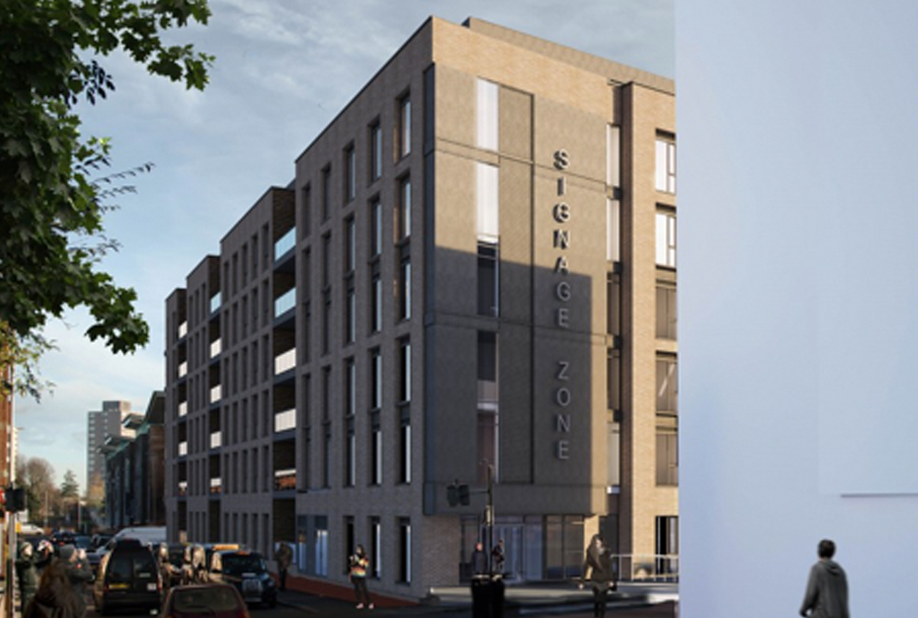 Project image for the Conduit Street development in Leicester