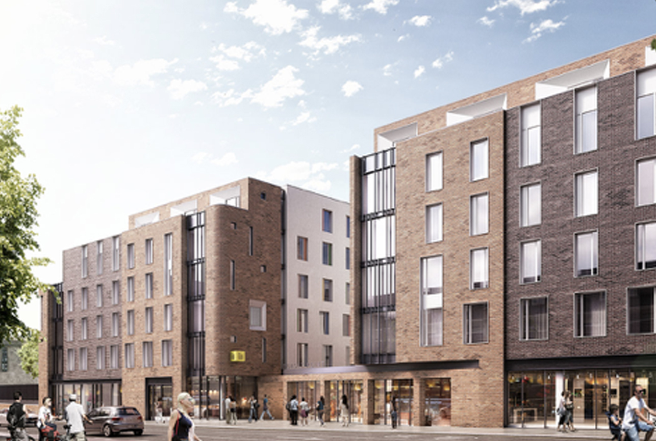 Project image for the Cork Street development in Dublin