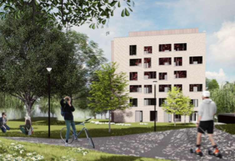 Project image for Cryfield Student Residences, University of Warwick, Coventry