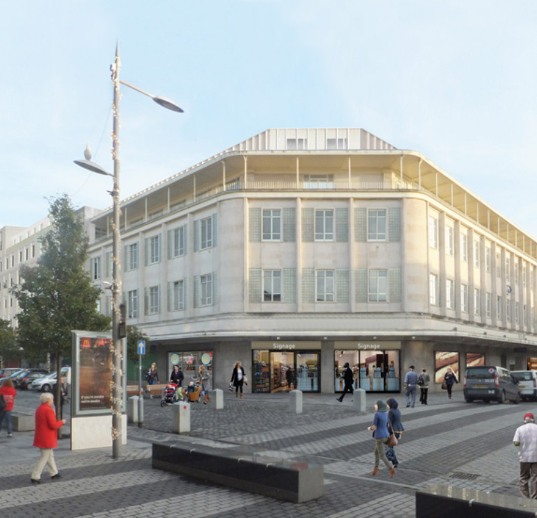 Project image for Derrys Building, Plymouth - Student