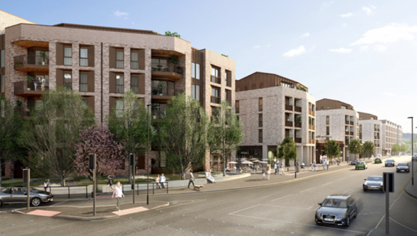 Project image for the Lower Bristol Road - Student development in Bath