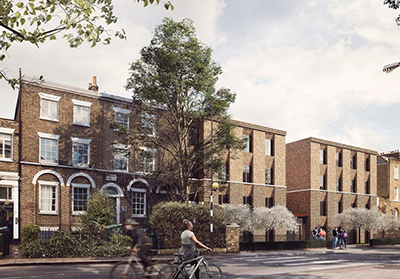 Project image for the Eagle Wharf - Peckham Hill Street development in London