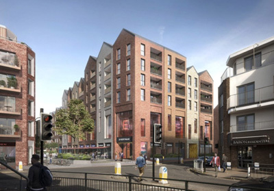 Project image for the Egham Gateway West, Egham development in Surrey