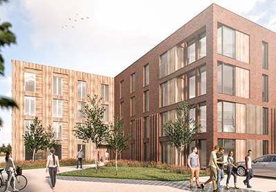 Project image for the Frederick House development in York