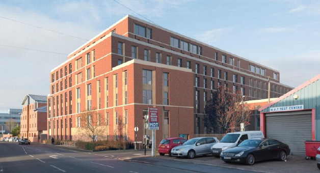 Project image for the Gulson Road development in Coventry