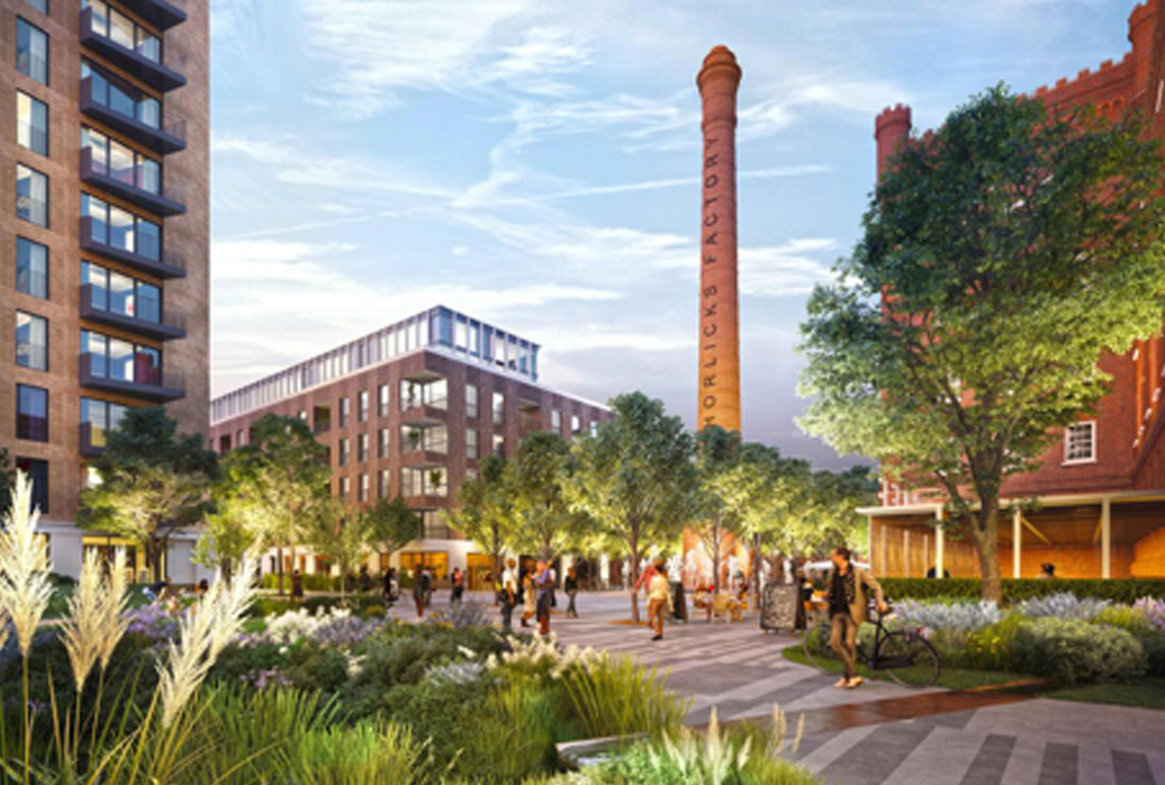 Project image for the Horlicks Factory development in Slough
