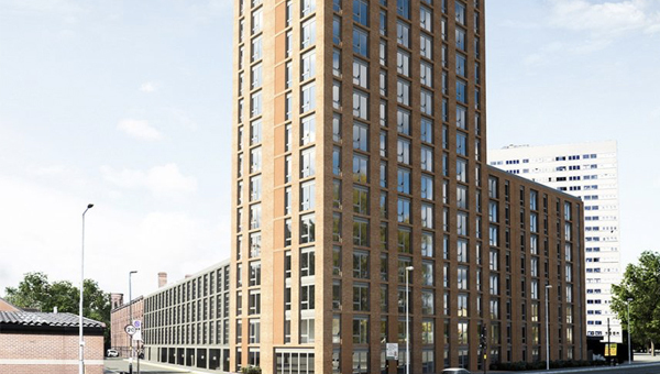 Project image for the JQ Rise Jewellery Quarter development in Birmingham
