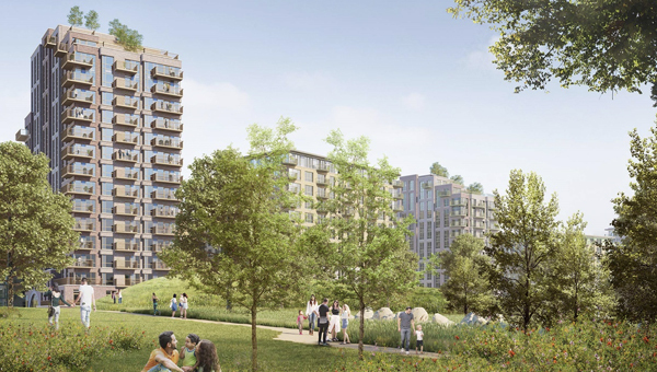 Project image for the Kidbrooke Phase 5, Block E development in London