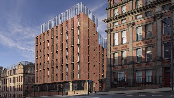 Project image for the Leonardo Building, Great George Street development in Leeds