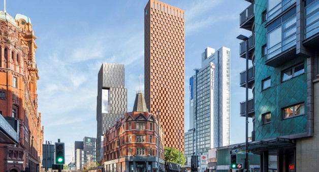 Project image for the New Wakefield Street development in Manchester