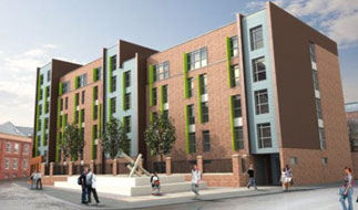 Project image for Order Received For New Student Accommodation At Clavering Place, Newcastle