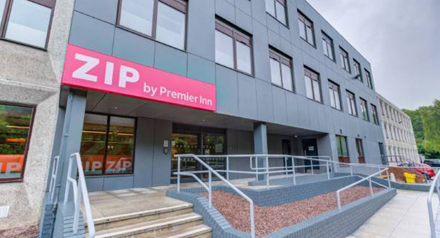 Project image for the Premier Inn ‘Zip’ development in Cardiff