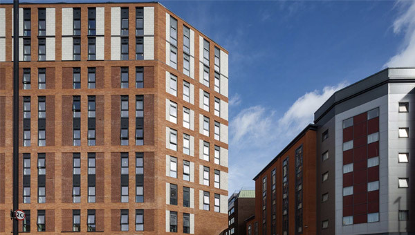 Architectural visualisation of the Redcliff Quarter Student - Block C development in Bristol