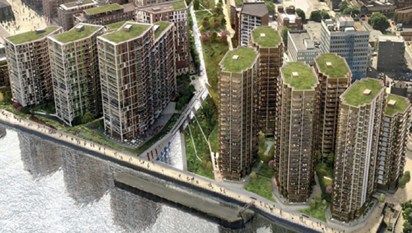 Architectural visualisation of the Royal Arsenal - Phase 11, Blocks A5 & A6 development in London