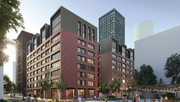 Project image for the Sherlock Street development in Birmingham
