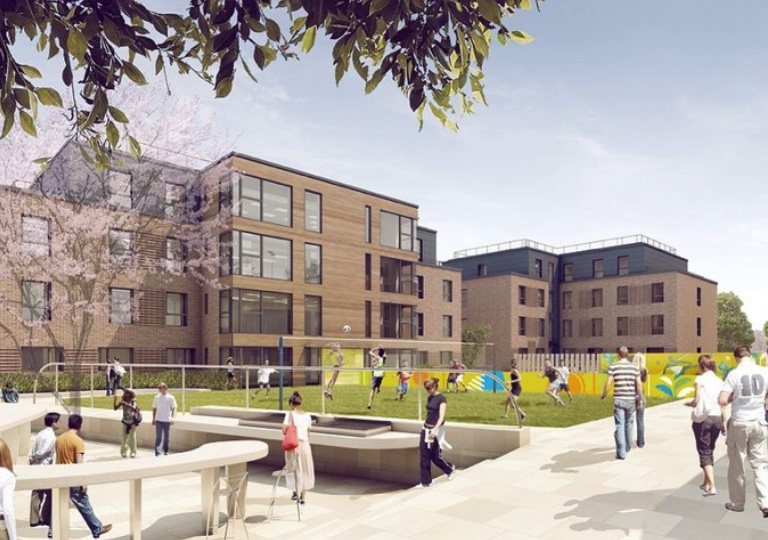 Project image for Student Village, Loughborough University Mixed Scheme