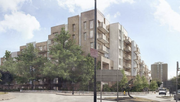 Project image for the The Limes - Green Street development in St. Helier, Jersey