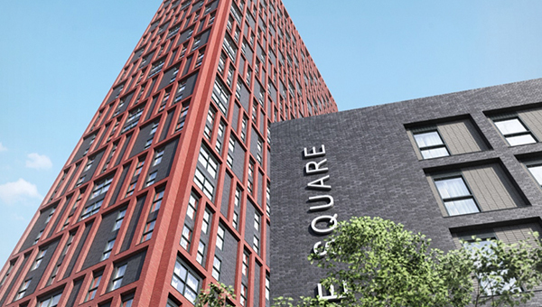 Project image for the The Square Residential - Ryland Street development in Birmingham