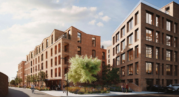 Project image for the Toft Green, Hudson House development in York