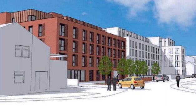 Project image for the Trafford Street development in Chester