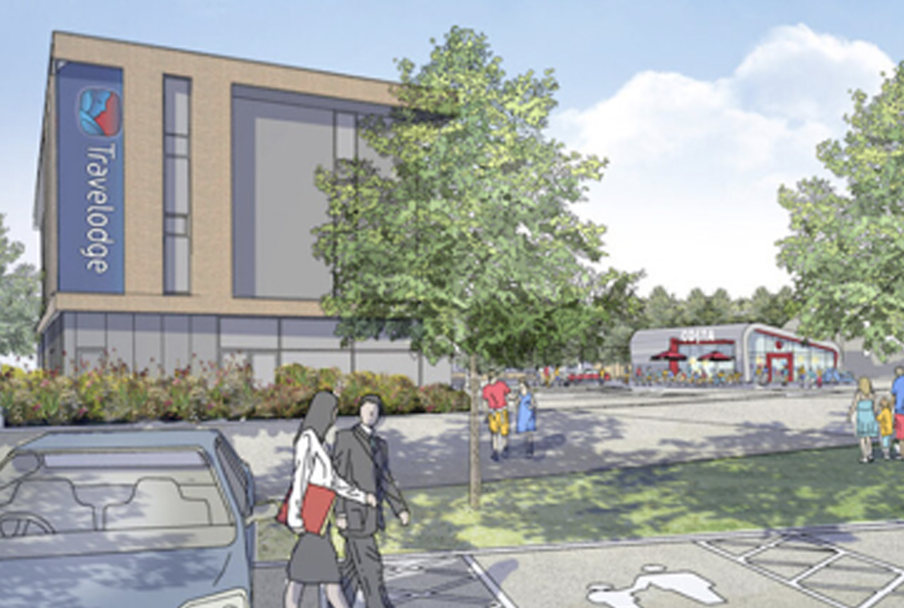Project image for the Travelodge - Beckton Gateway development in Barking