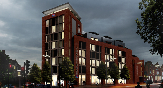 Project image for the Travelodge development in Finsbury Park