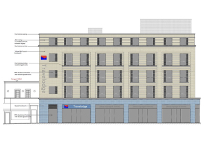 Project image for the Travelodge - London Peckham High Street development in Southwark, London
