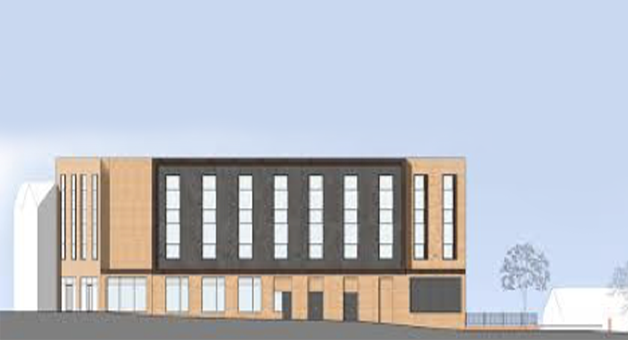 Project image for the Travelodge development in Mansfield