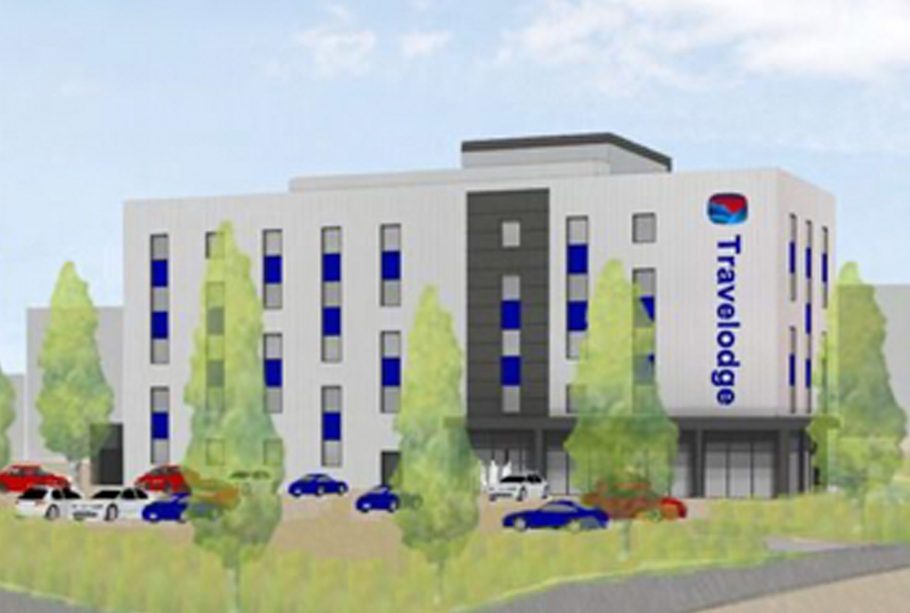 Project image for the Travelodge - Severnside development in Bristol