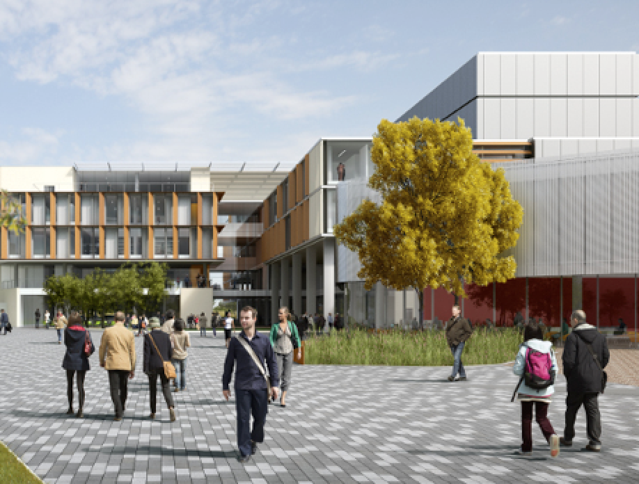 Project image for UON Waterside Campus, Phase 1, Northampton University