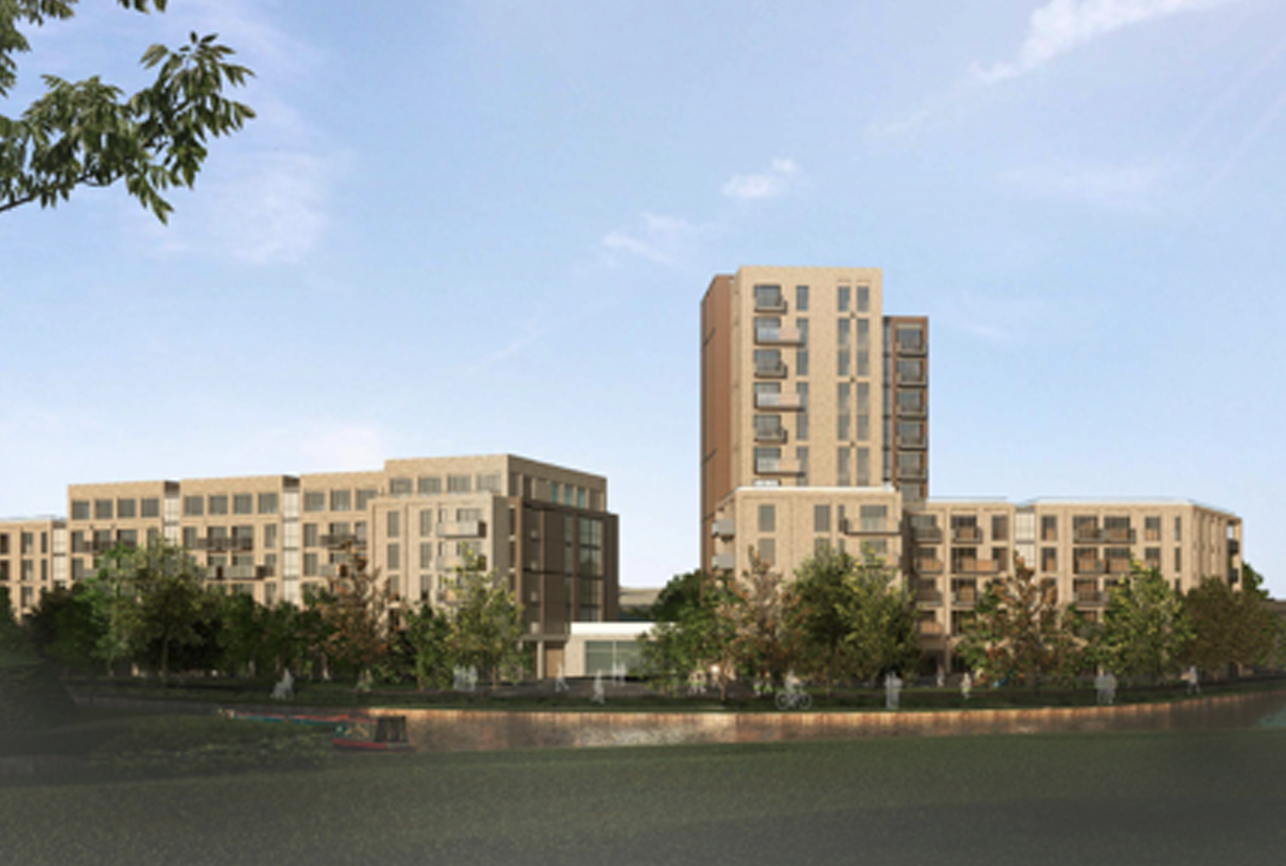 Project image for the Walnut Tree Close development in Guildford