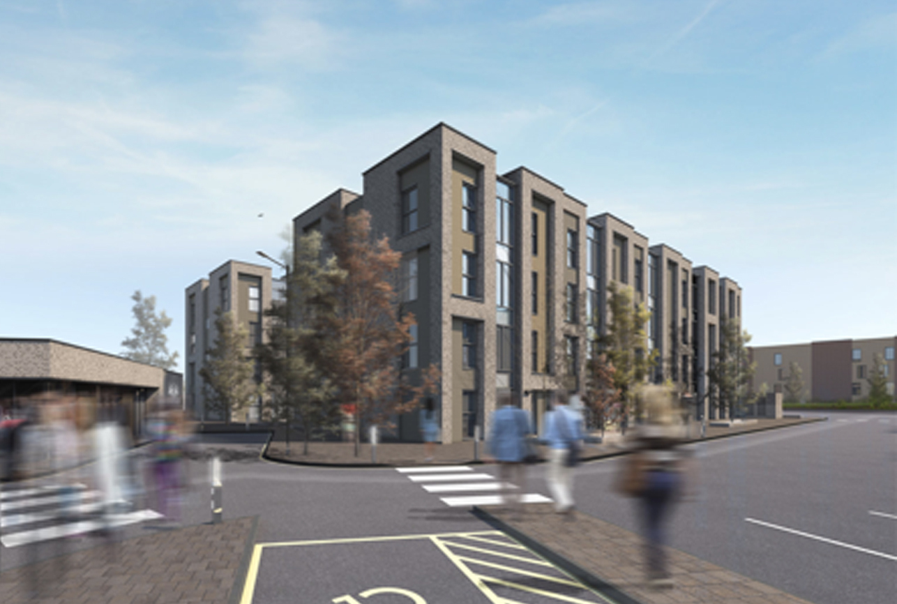 Project image for the Windmill Pine, Tritton Road development in Lincoln